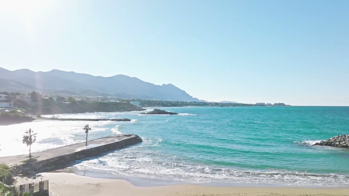 The seafront at Kyrenia (Girne), a short walk from Avenue Hotel