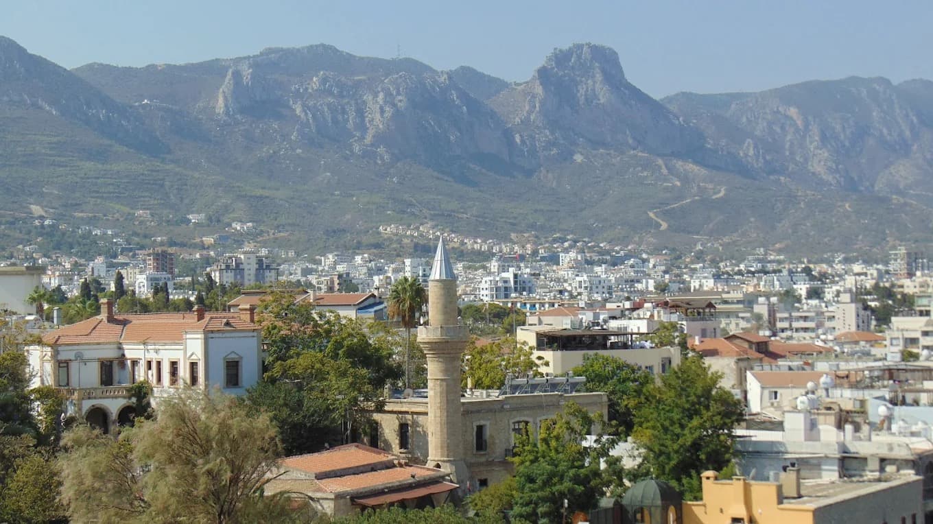 The old town of Girne (Kyrenia)